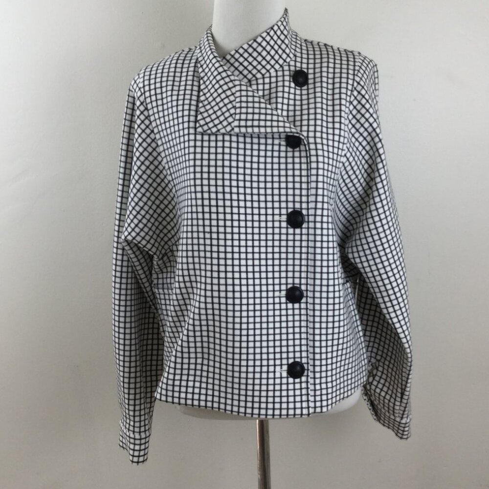 Cabi Windowpane Blazer m - Picture 2 of 9
